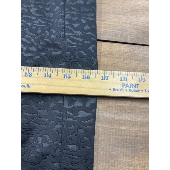 Calvin‎ Klein Women's Black Textured Sleeveless Sheath Dress Knee Length Size 6 - Picture 7 of 8